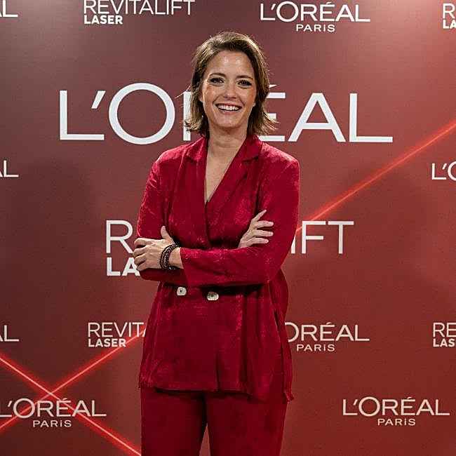 María Casado en el evento de la marca.